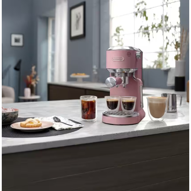 DeLonghi Dedica Duo Coffee Machine | Pink | EC890.PK - Image 8