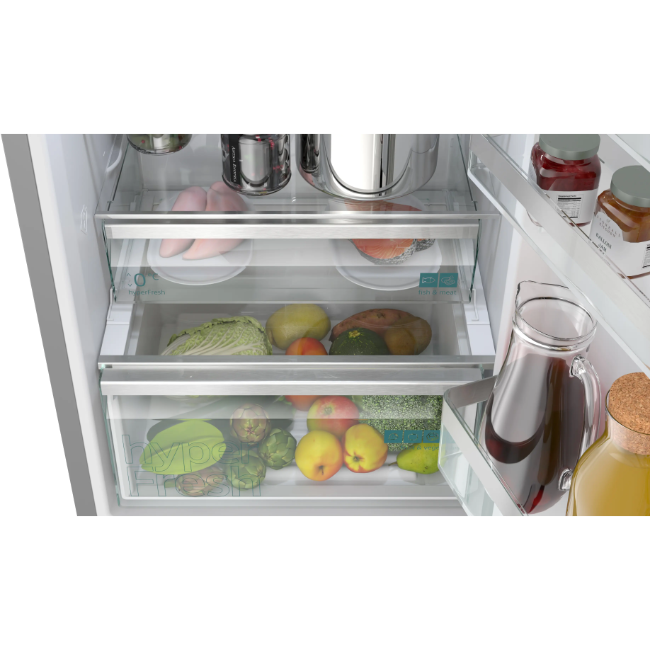 Siemens IQ300 Freestanding Fridge Freezer - Silver | KG36NVICG - Image 5