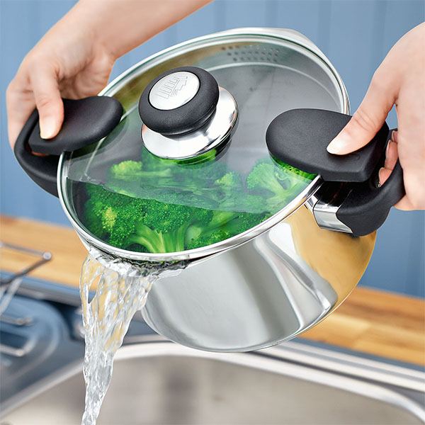 Judge 24cm Draining Pot, 4L | J337A - Image 2