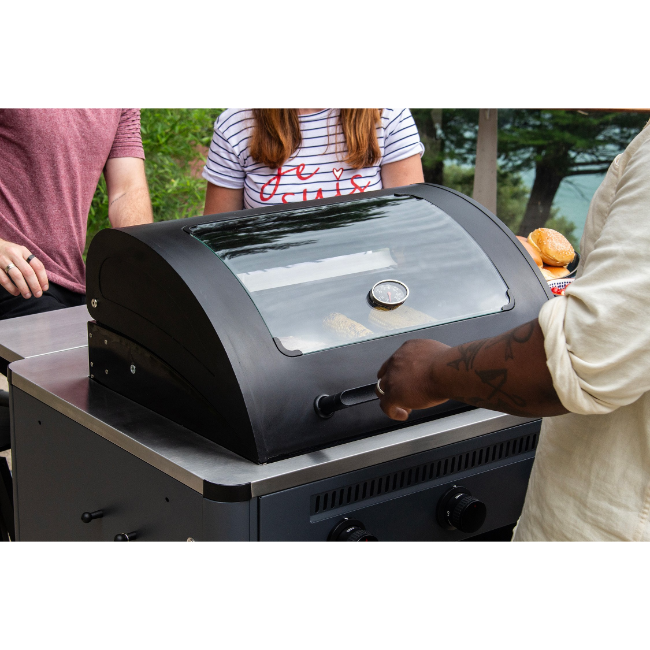 Sahara Arke 3 Burner Gas BBQ -  Grey | ARKEIR - Image 3