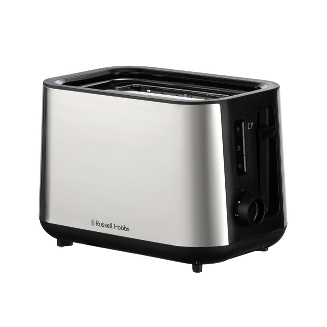 Russel Hobbs Classics 2 Slice Toaster | Brushed Stainless Steel | 27390 Russel Hobbs Classics 2 Slice Toaster | Brushed Stainless Steel | 27390