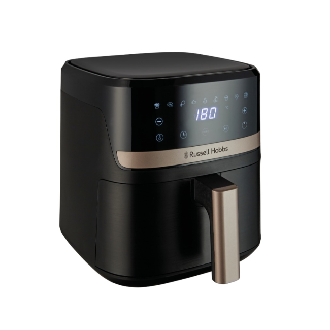 Russell Hobbs Satisfry Airfryer 4.3l | Black & Champagne | 27610 - Image 1