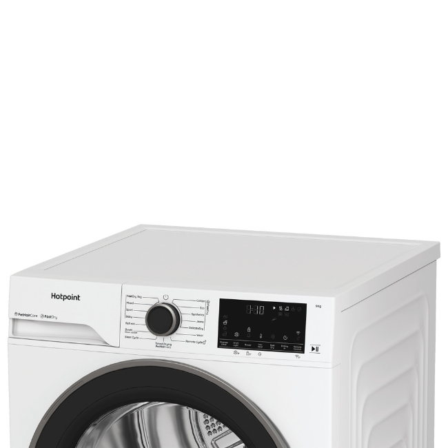 Hotpoint Freestanding Heatpump Dryer - White | HHDW90WWIRE - Image 6