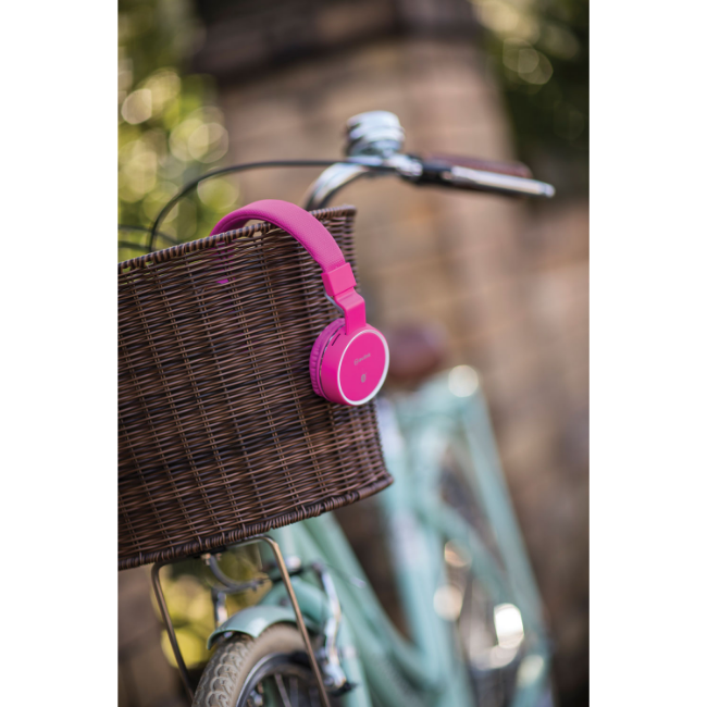 AV:Link Wireless Bluetooth Headphones - Pink | AVL-100554 - Image 5