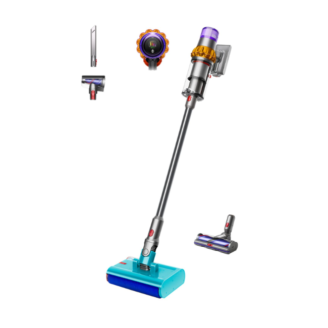 Dyson V15s Submarine Vacuum & Floor Washer - Grey & Blue | 589623-01