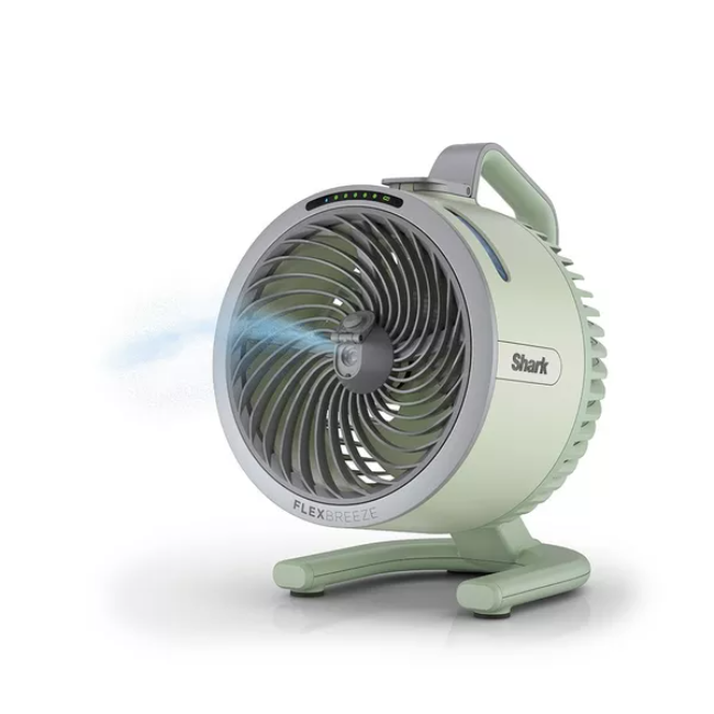 Shark FlexBreeze HydroGo Misting Fan | Green | FA050UKGN