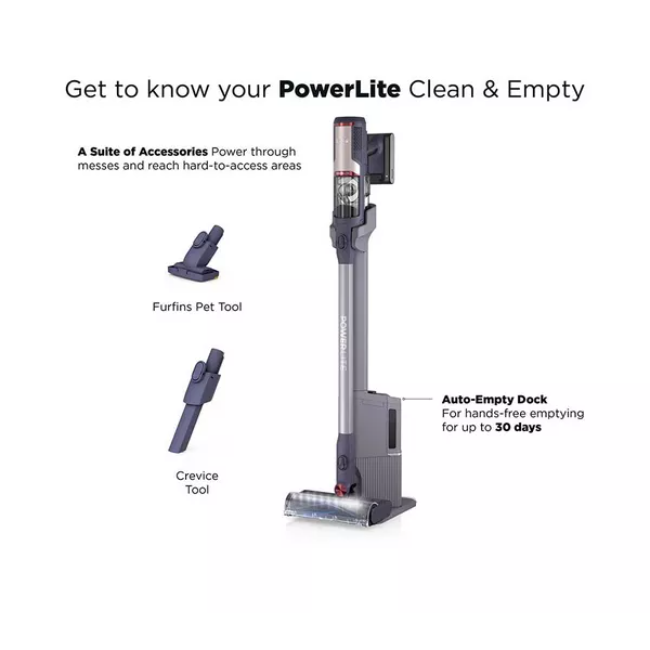 Shark PowerLite Clean & Empty Pet Cordless Vacuum – Purple | BU3621UKT - Image 2