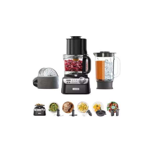 Kenwood Multipro XL Weight + Food Processor - Black | FDM72.990BK Kenwood Multipro XL Weight + Food Processor - Black | FDM72.990BK