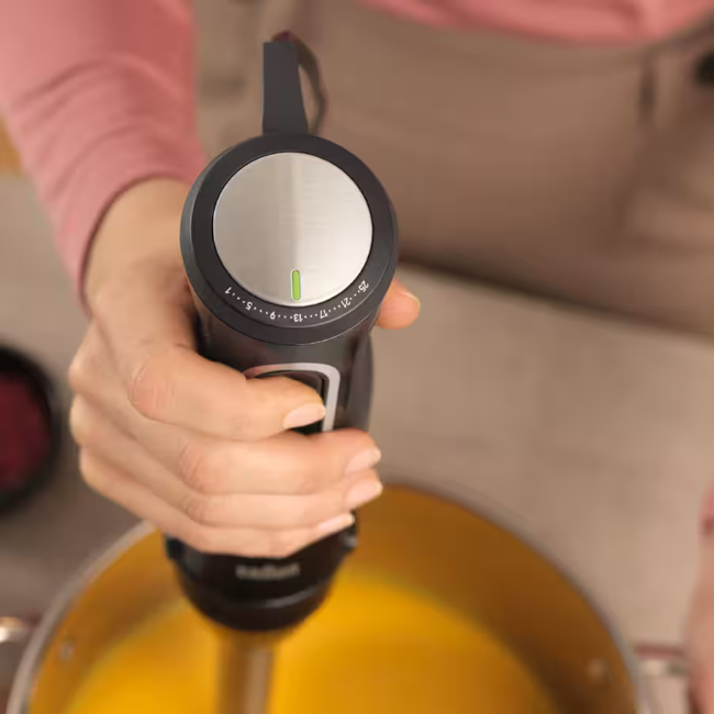 Braun MultiQuick 5 Pro Hand Blender - Black/Chrome | MQ55001M - Image 6