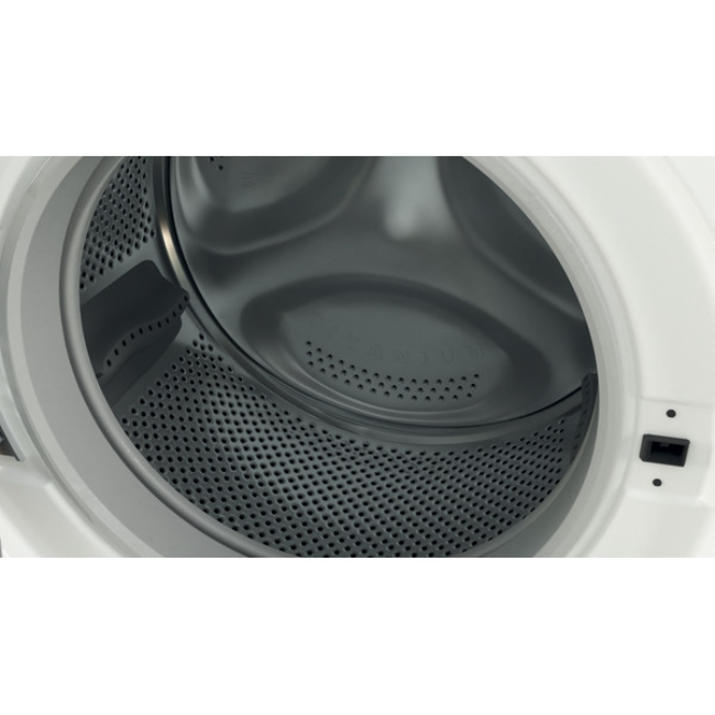 Indesit Steam Push&Go Washing Machine 1400sp - White | BWE111496XWVUK - Image 6