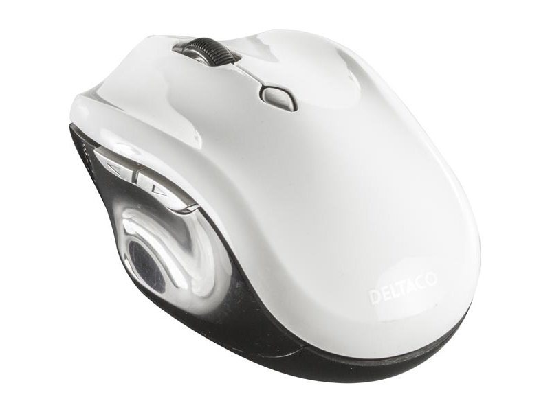 Deltaco Wireless Premium Mouse - White | MS769 - Image 2