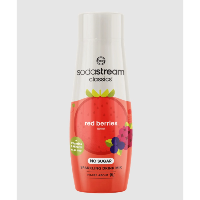 SodaStream Flavouring Syrup 440ml | Classics Red Berries | 1024210440 SodaStream Flavouring Syrup 440ml | Classics Red Berries | 1024210440