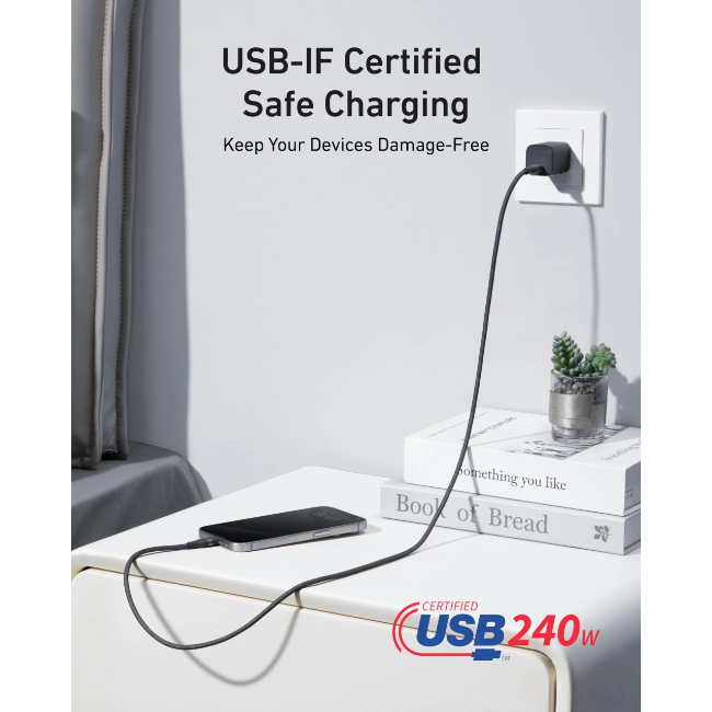 Anker USB-C Cable | 1 Meter | A82E2H11 - Image 4