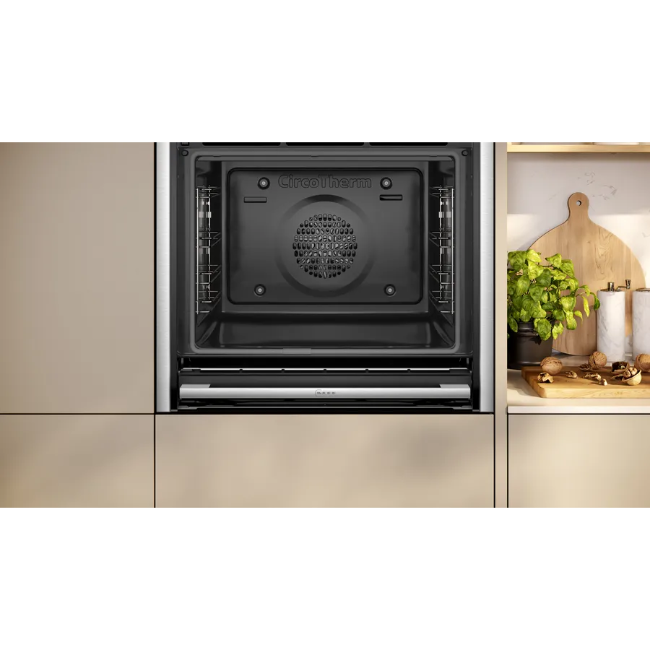 Neff N70 Built-in Single Oven - Stainless steel | B54CR71N0B - Image 5 Neff N70 Built-in Single Oven - Stainless steel | B54CR71N0B - Image 5