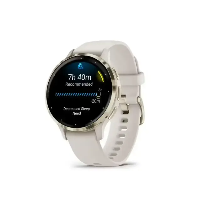 Garmin Venu 3S Smartwatch | Gold & Ivory | 010-02785-04 - Image 5