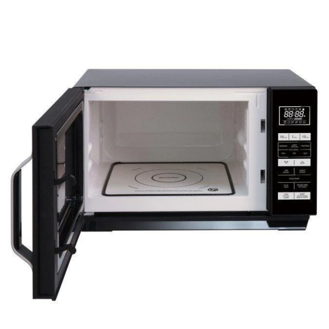 Sharp 23L Flat Tray Microwave - Black | R360KM - Image 2