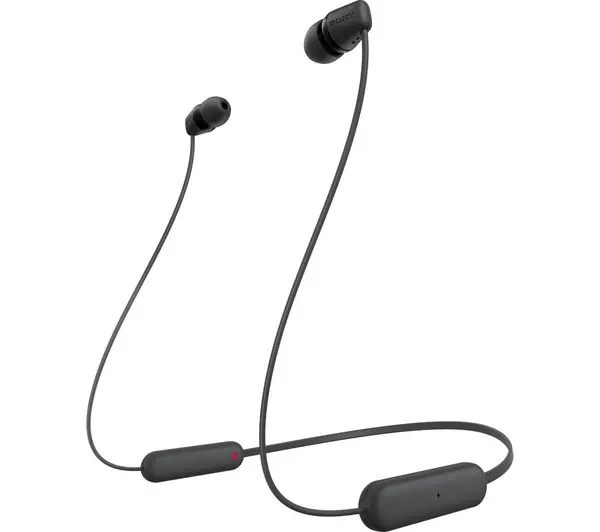 Sony Wireless In Ear Headphones - Black | WIC100BCE7 Sony Wireless In Ear Headphones - Black | WIC100BCE7