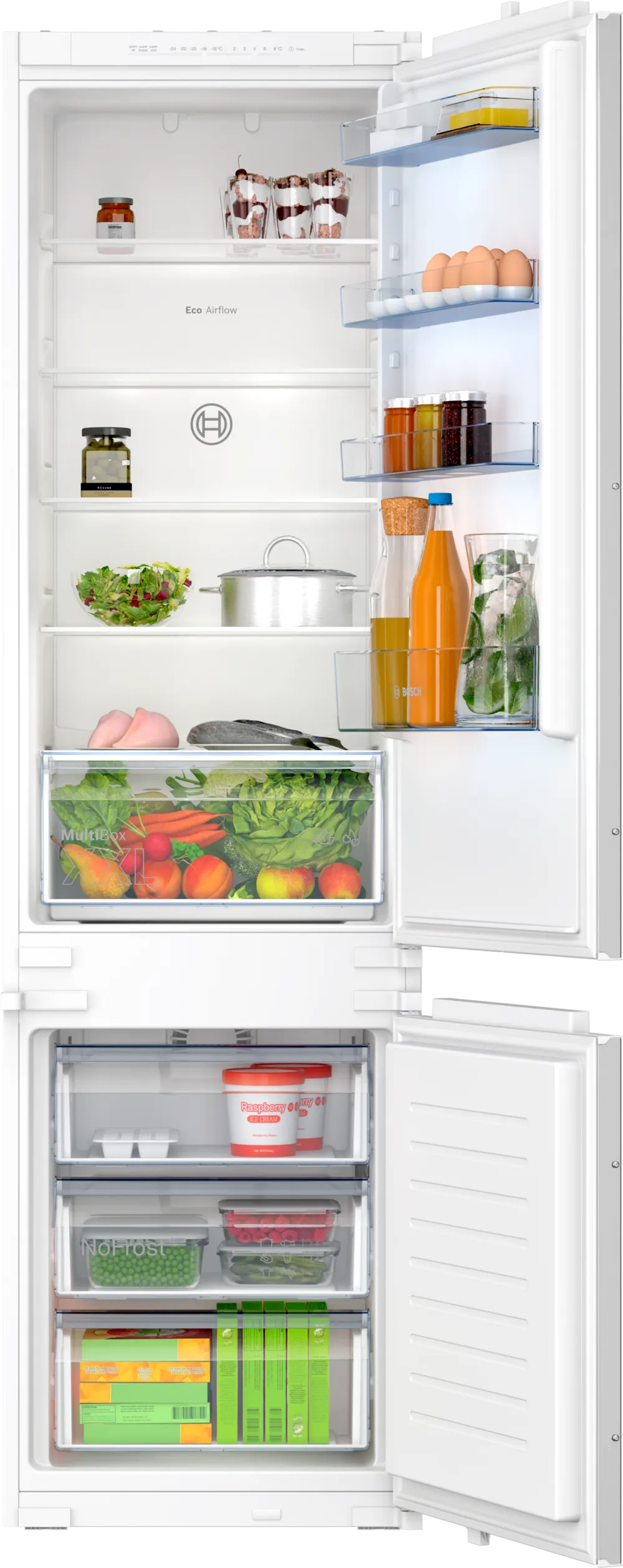 Bosch Series 2 Integrated Fridge Freezer | KIN96NSE0 Bosch Series 2 Integrated Fridge Freezer | KIN96NSE0