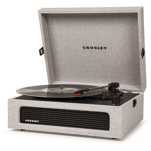 Voyager 2-Way Bluetooth Record Player  Grey - Image 2