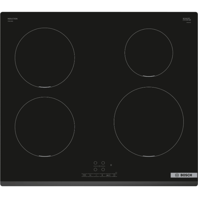 Bosch Series 4 Induction Hob 60 cm Surface Mount - Black | PIE631BB5E