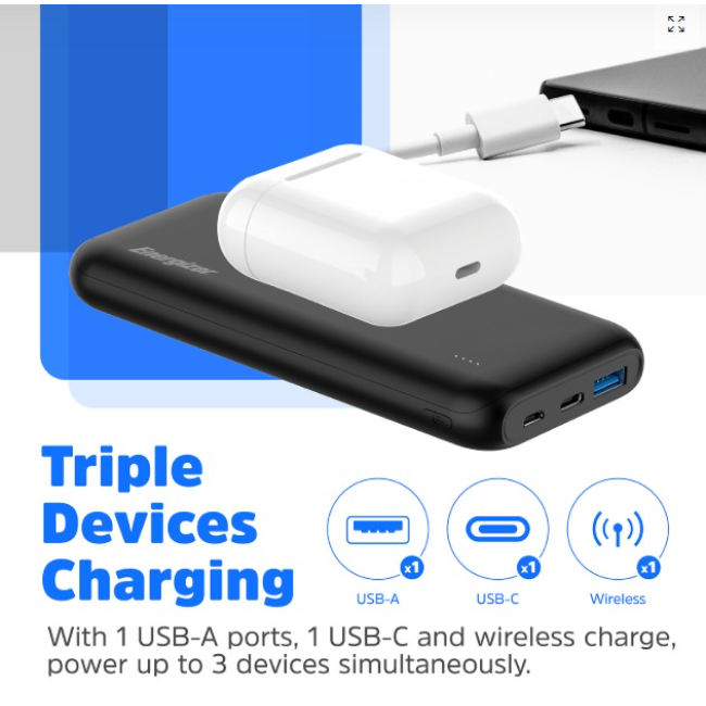 Energiser 10k Wireless Charging Power Bank | BQE10009PQ - Image 5