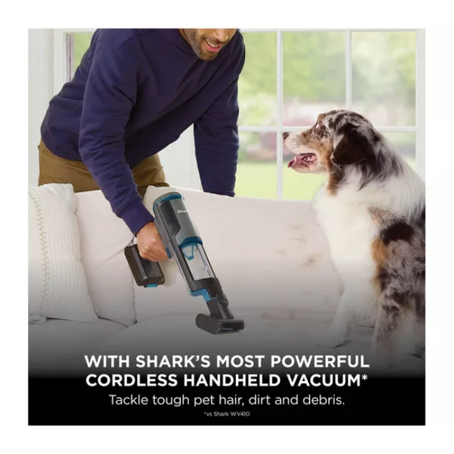 Shark PowerBoost Pet Cordless 2-in-1 Car & Home Handheld Power Vacuum - Grey | BH102UK - Image 9