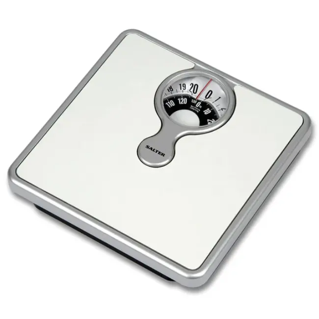 Salter Bathroom Mechanical Scales | White | 484WHI