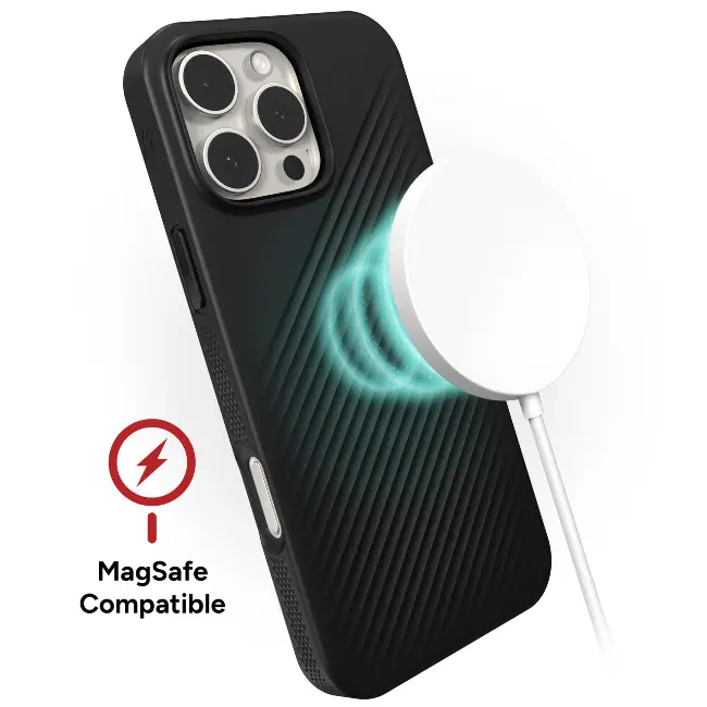 Zagg Apple iPhone 16 Pro Max Case  | Luxe Snap | Black | 702315009 - Image 6