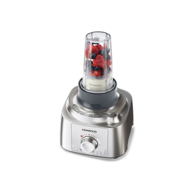 Kenwood MultiPro Express 3L Food Processor with Smoothie2Go - Silver | FDP65.180SL - Image 5