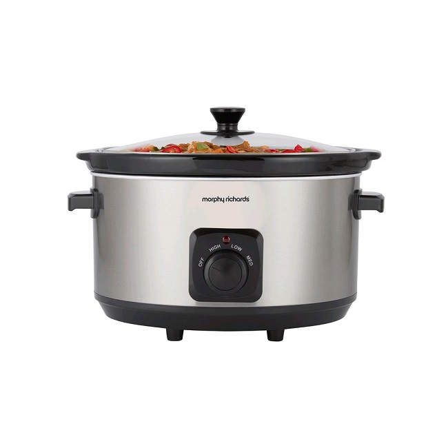 Morphy Richards Slow Cooker Ceramic 6.5L | 461013 - Image 1 Morphy Richards Slow Cooker Ceramic 6.5L | 461013 - Image 1