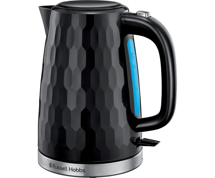 Russell Hobbs 1.7l Honeycomb Kettle  - Black | 26051