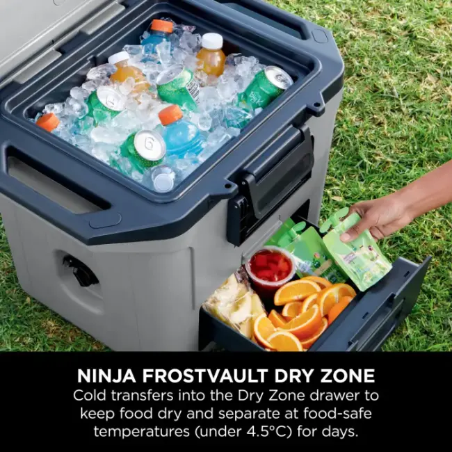Ninja FrostVault 28l Cooler Box | Slate Grey | FB131UKGY - Image 5