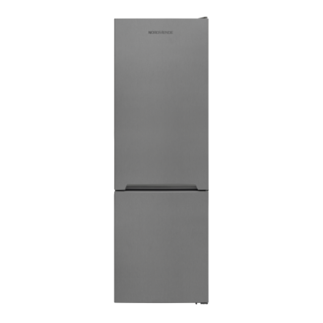Nordmende 54cm Freestanding 170cm Low Frost Fridge Freezer - Stainless Steel | RFF60405IXL