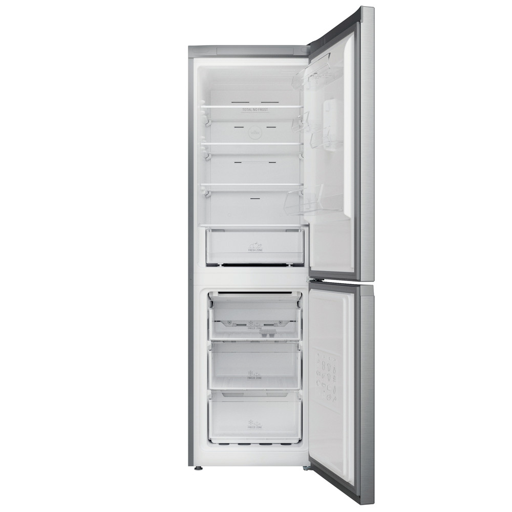 Hotpoint Fridge Freezer 335l - Inox | H5X82OSX - Image 3