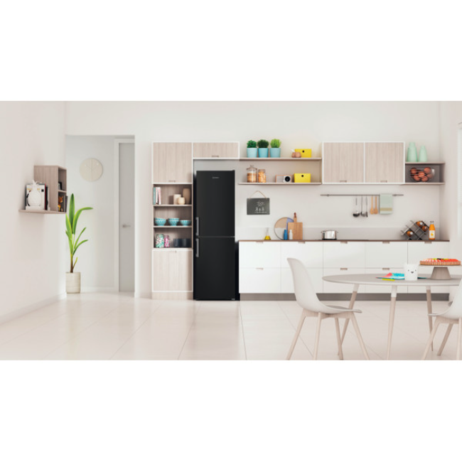 Indesit Low Frost 50/50 Fridge Freezer - Black | IB55732BUK - Image 5
