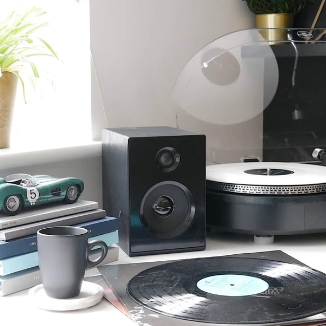 Steepletone Camden Luxury Record Player with Bluetooth - Black | CAMDEN2XPBLK - Image 7