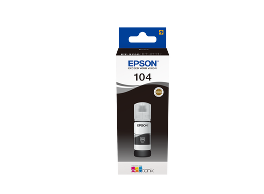 Eco 104 Tank Ink 65ml - Black | C13T00P140 Eco 104 Tank Ink 65ml - Black | C13T00P140
