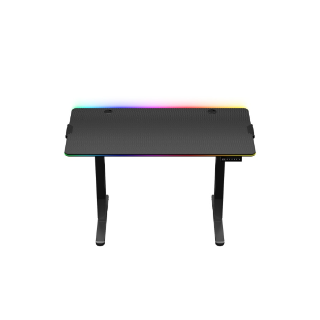 Huzaro LED Gaming Desk RGB - Black | HERO8.2-RGB - Image 2