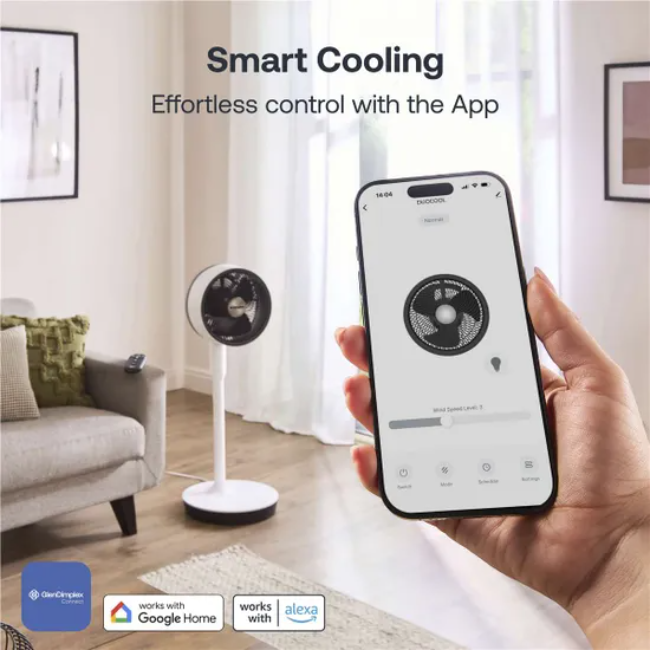 Dimplex DuoCool Smart 2-in-1 Cordless Fan | White | DXACF001 - Image 4