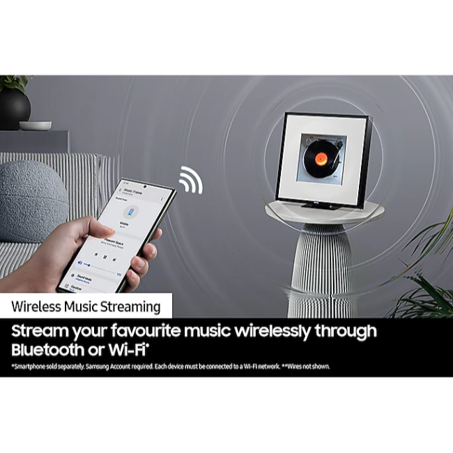 Samsung Smart Speaker Frame - Black | HW-LS60D-XU - Image 6