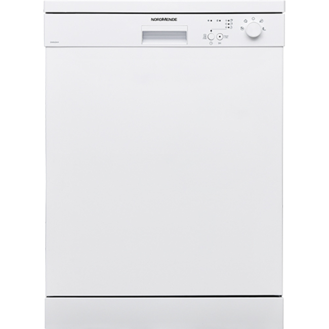 NordMende 60cm 12 Place Setting 4 Programmes Dishwasher White | DW642WH NordMende 60cm 12 Place Setting 4 Programmes Dishwasher White | DW642WH