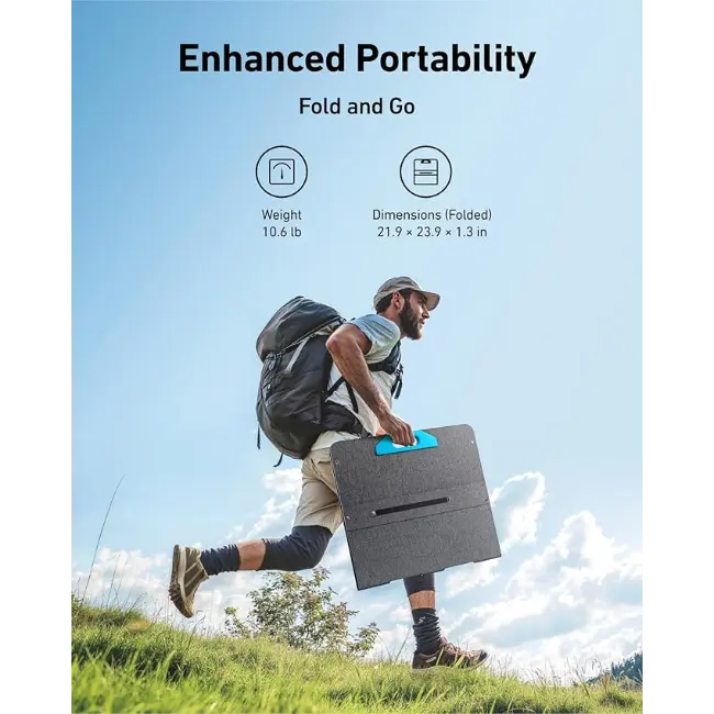 Anker SOLIX PS100 Portable Solar Panel | A24340A1 - Image 6