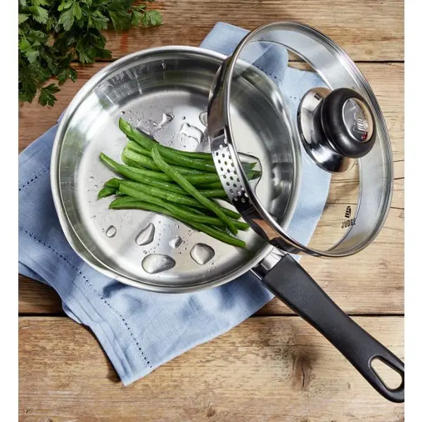 Judge Vista 3 Piece Draining Saucepan Set - Stainless Steel | PP254A - Image 3