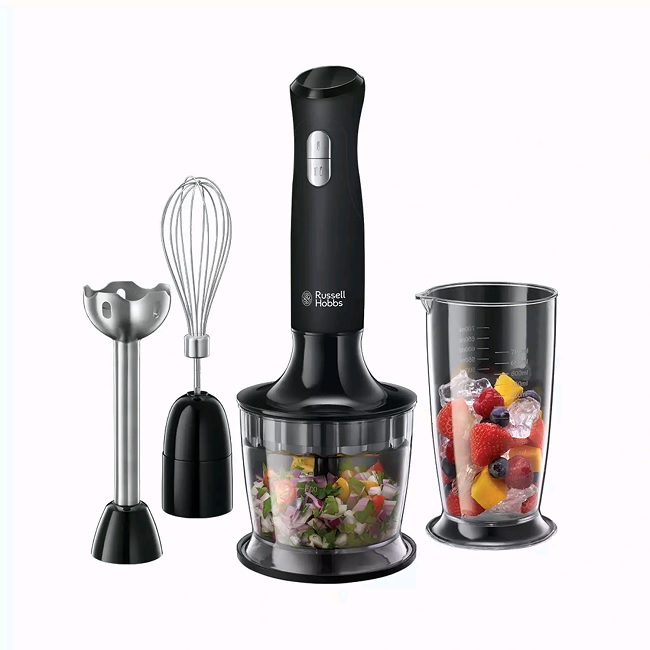 Russell Hobbs Desire Matte Black 3 in 1 Hand Blender 24702 Russell Hobbs Desire Matte Black 3 in 1 Hand Blender 24702