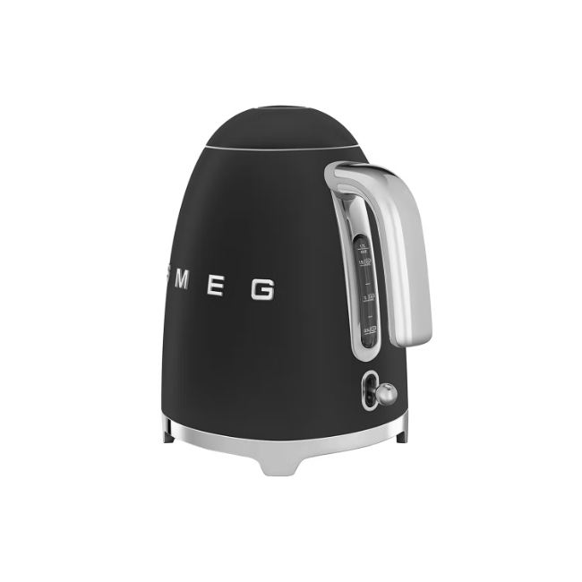 Smeg 50's Retro Style 1.7L Kettle Matte Black | KLF03BLMUK - Image 2