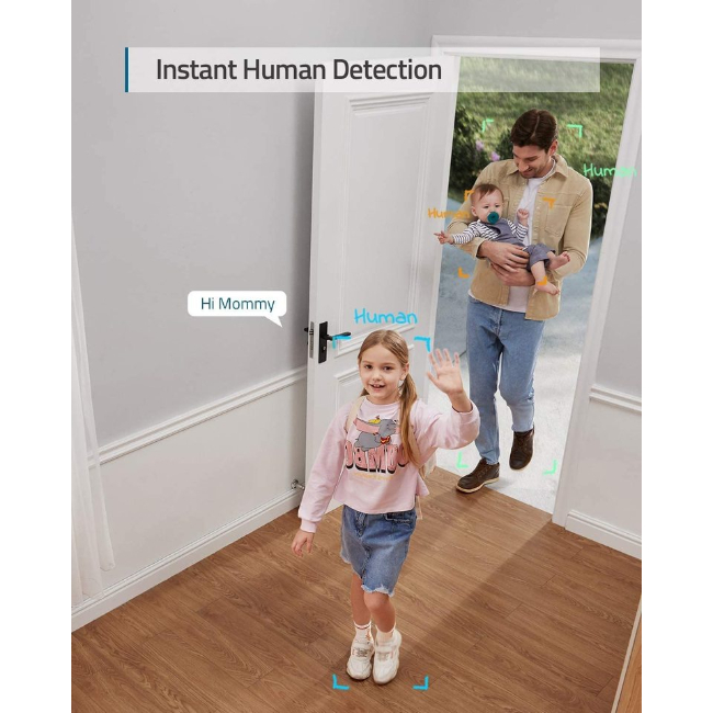 Eufy Indoor Security Camera 2K Pan & Tilt | T8410223 - Image 5 Eufy Indoor Security Camera 2K Pan & Tilt | T8410223 - Image 5