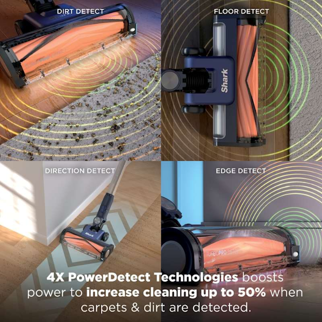 Shark PowerDetect Speed Cordless Vacuum – Ultramarine | IA1241UKT - Image 10