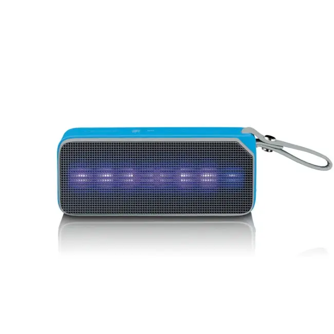 Lenco Bluetooth Stereo Speaker With Party Lights | Blue | BT-191BU - Image 6