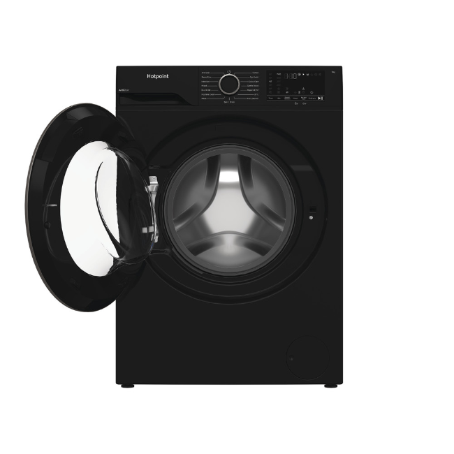 Hotpoint ColourCare Washing Machine 9kg 1400sp - Black | H91BANTISTAINIRE - Image 3