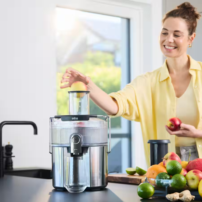 Braun MultiJuice 7 Spin Juicer - Grey | SJ7000GY - Image 4